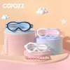 Copazz Kids Swim Ocgles Anti Fog Affari impermeabili Adolescenti grandi telaio da bagno maschera da bagno occhiali da nuoto 240417