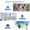 Sticks Phone Tripod Selfie Stick Extendable Cell Phone Tripod Stand with Wireless Remote and Phone Holder Compatibl with iPhone Android