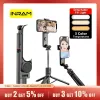 Sticks INRAML15 Selfie Stick, Składane, mini statyw zdjęcie na żywo z światłem wypełniającym, bezprzewodowa zdalna migawka Bluetooth, przenośna