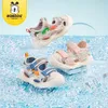 Bobdog House Unisex Kid's Toddler's Bliski oddychające sandały, wygodne, bez poślizgu trwałe miękkie buty do wody na plażę do zajęć na świeżym powietrzu dla chłopca BJ32253