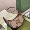 10 Fashion Underarm Sac Femme Chaîne Half Moon Sacs d'épalage Sac à main