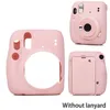 Acessórios para bolsas de câmera Caixas de proteção Câmera Câmera Jelly Color Silicone Protective Cover for Fujifilm Instax Mini 11