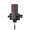 Microfones de microfones com um pára -brisa de filtro Reduce a tela anti -vibração do ruído estável instalação fácil