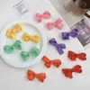 Hair Accessories 2 Pcs/Set Children Cute Colors Double Knotted Bow Ornament Hair Clips Girls Lovely Sweet Hairpins Kids Fashion Hair Accessories