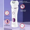 Epilator Kemei Epilator Women 5 w 1 usuwanie włosów do usuwania włosów do nogi do ładowania elektrycznego elektrycznego Lady Plaszka do mycia TRIMER D240424