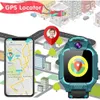 Начальные часы Z6F Kids Smart Watch Sos Phone Watch для детей с SIM -картой IP67 Водонепроницаемые удаленные фото Умные часы для iOS Android 240423