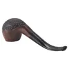 Pipes fumeurs Smoking Smoking Wood Fumer Pipe d'ébène Pipe de tabac avec tuyau accessoires pour hommes Gadget Boîte T240422