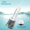 Irrigator Insmart oral Water Flosser Irrigator pour les dents USB RECHARAGEMable imperméable 300 ml Nettoyage portable Whitening Dental Water Jet