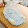 Pillows New Arrival Folding Baby Bed Portable Baby Crib Netting Folding Mosquito Net Infant Cushion Mattress Pillow Maio Infantil