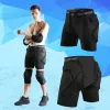 Shorts gratis frakt snowboardskydd Höft vadderade shorts aults utomhus sport skidåkning hockey försvar snowboard skydd shorts