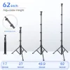 Sticks Phone Tripod Selfie Stick Extendable Cell Phone Tripod Stand with Wireless Remote and Phone Holder Compatibl with iPhone Android