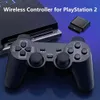 Spelkontroller Joysticks Wireless Controller 2.4G GamePad Dual Vibration Joystick för Console JoyPad USB PC Game Control D240424