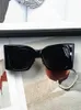 Luxury Designer Yssl Brand Sunglasses 2024 New Rose Same Cat Eye Women Advanced M119 Sunscreen Large Box