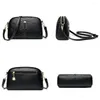 Sacs de soirée Simple Design Dames Handbag 2024 Trend Classic Mobile Sac Luxury High Quality Le cuir Portefeuille Crossbody for Women