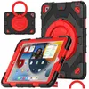 أكياس الكمبيوتر اللوحي للكمبيوتر الشخصي Mtifunction Kickstand iPad 3 in 1 shood Shell 360 fl er Strap Sn protector for 10th 10.9 10.2 Air4 Air5 pr dhy5b