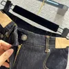 Дизайнерские джинсы 2024 Новый весенний летний модный бренд с такими же женскими штаны 05.14 05.14