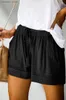 Shorts pour femmes été 2023 Shorts décontractés pour femmes New York et USA High Waited Lace Wide Gide G Pants H240424