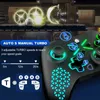 Game Contrôleurs Joysticks Gamepad sans fil avec contrôleur de jeu Gyroscope à six axes pour Xbox Seris S Xbox Series X Console Win 7 8 10 Dual Vibra D240424