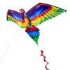 Sports Beach Kite Kid Funny Toy Shocker Education zabawki Dzieci Realistyczne duże 3D Parrot Kite Flying Game Outdoor 240419