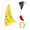 Instrument Irin12 Hole C Tone Ocarina +National Style Package +Strap +Color Bag