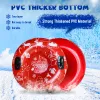Tubos Anillo de esquí inflable PVC Tubo de trineo en espesamiento de tubo de nieve de invierno con mango
