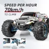 Voiture AllMetal F19a RC Car 1/10 4WD 70KM / H 2,4 GHz sans balais Highpeed Offroad Car voiture à grande vitesse