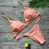 Bandeau Micro Bikini Set Women Low Waist Push Up Sweign Backless Swimsuit Brazilian Bathing Suits Biquinis 240410