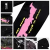 Femme Web Foam Pullover MenSuis survêtement Jeuneshishishhirts Fashion Designer Black Brown Pink Sweat à sweat 555