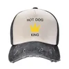 Ballkappenhund König lustige Geschenk Baseball Cap Trucker Hut Streetwear Männer Frauen