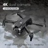 Drohnen Neue H66 Mini Drohne 4K Professionelle Luftdruck festhöhe HD Dual Kamera Optische Fluss RC Dron Foldable Quadcopter Kinderspielzeug