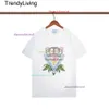Yeni Kazabaş Gömlek Tasarımcısı T Shirt Luxe Tshirt Kazablanca Kazablans Gömlek Erkekler Üstü Büyük Boy Kazabablan Casa Blanca Giyim Moda Tshirt