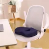 Pillow Office de memória sedentária espuma 3d camada de ar de cadeira oca preta gestante mulheres nádegas