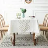 Table Cloth Tablecloth Linen Cotton Decorative Cover For Dining Party Wedding