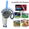 Glazen VR -controllers Lange Stick Handle Dual voor Meta Quest 3 Sword Tennis Table Games Golf Grip Games Accessoires