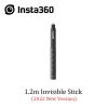 Gimbal Insta360 120cm Invisible Selfie Stick Accessori originali per Insta 360 x3 / GO 2 / One X2 / One RS / One X 2022 Nuova versione