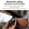 Orologi 2023 Smart Watch Wort Women Waterproof Smartwatch Men Fitness Tracker Monitoraggio della pressione sanguigna per Android iOS Smart Clock