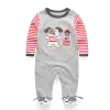 Pieci unici Kiddiezoom Stampa cucciolo rosso stampa unisex a maniche lunghe bambino chiacchiera