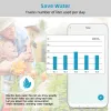 Controle ZigBee Tuya Irrigation System Smart Watering Timer App Programmable Sprinkler com gotejamento de atraso de chuva para o jardim de jardim ao ar livre quintal