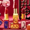 Lipstick Moisturizing Chinese Style Carved Lipstick Set Forbidden City Christmas Gift Box Show Whiteness New Year Makeup Cosmetic