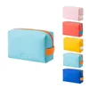 Storage Bags Women Waterproof Cosmetic Bag PU Cute Candy Colors Travel Makeup Woman Portable Make Up Toiletry Organizer Box