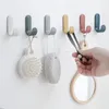 Multipurpose Wall Organizer Hook Behinddoor Key Cloth Hanger Bathroom Robe Towel Holder Rack Kitchen Hardware Shelf 240424