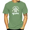 Heren Polos Mens Stand Back Papa is grill grappige vaders dag top t-shirt tops tees ontwerp t shirts katoen 3D geprint