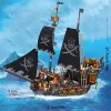 Blocks Pirate Ship Building Blocks Sailing Storm Ship Moc Model Bricks Kits