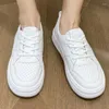 Chaussures décontractées 2024 pour les femmes Basic Women's Vulcanize Summer Sneakers Round Head Shoe Ladies Plateforme Zapatos