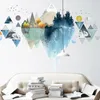 Autocollants muraux Nordic Triangle Mountain |DIY CRÉATIF DIY DÉCOR DÉCORD SOLON CHAMBRE ART Sticker Auto-adhésif Affiches