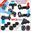 Stojak na motocykl motocyklowy uchwyt telefonu MTB Bike Support Telefon 360 ° Z amortyzatorem na iPhone