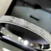 Hoogwaardige luxe armband Carter S925 Sterling Silver Full Diamond Sky Star armband met geavanceerde sense flash simulatie live uitzending exclusieve niet -label