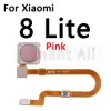 Cables Original Home Button Back Touch ID Scanner Fingerprint Sensor Flex Cable Ribbon For Xiaomi Mi 8 8SE 8Lite Lite SE