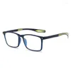 Lunettes de soleil hommes femmes vintage bleu bloquant bloquer des lunettes de lecture masculine presbyte des lunettes de mode rétro carrés de vue loin des lunettes 0 4.0