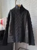 Blouses pour femmes Coutre à col roulé Patchwork Coton-Padded Clothes Veste Zipper Sweater Femme Top Top automne Hiver Black Tops x811